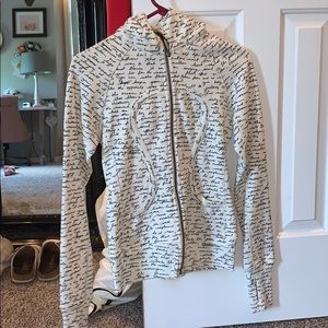 Lulu lemon limited edition zip up with hood